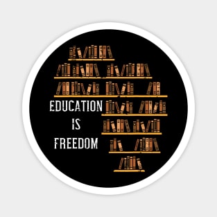 Africa Education Is Freedom Black History Teacher Magnet